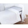 „Estilex“ lovelės patalynė su buferiu 100x135 Bianco Zigzag