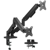 eStuff Laikiklis 2 monitoriams Dual Gas Spring Monitorius Mount