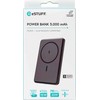 Powerbank eStuff eSTUFF ES641100 5000 mAh galios bankas belaidis įkrovimas Juodas