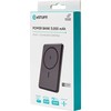Powerbank eStuff eSTUFF ES641100 5000 mAh galios bankas belaidis įkrovimas Juodas