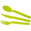 Style Cutlery set (fork, peilis, spoon) Trippy žalias