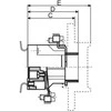 Eti Polam 3P DII 25A 500V 002322025 bėgiai