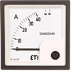 Eti-Polam Anal analoginis matricinis ampermetras 40A klasė 1,5 72x72mm EQ72 004805346