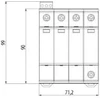 Eti-Polam ATTITEC C T2 275 / 20 4 + 0 viršįtampių ribotuvas (002440395)