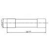 Eti-Polam cilindro viršutinis dangtelis CH10x38mm gG 10A 002620007