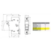 Eti Polam EFD saugiklis 10 3P 32A (002540004)