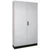 Eti Polam 001325104 Tuščias metalinis atskirai pastatomas korpusas IP55 I klasė RAL7035 (1050x1850x300) su 100 mm cokoliu HXS300 4-12 PH1 001325104