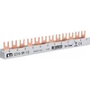 Eti Polam 002921140 Šakės šyna 3P 63A 10mm2 (12 modulių) IZ10/3F/12 002921140