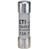 Eti-Polam Saugiklio įdėklas cilindrinis PV 10x38mm 13A gPV 1000V DC CH10 002625078