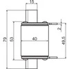 Eti-Polam WT-00C / GG CombI NH00C 160A gG 500V 125A K 004181216