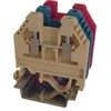 Eti Polam 003901000 Srieginė bėgelio jungtis 2,5 mm2 smėlio spalvos VS 2,5 PA 003901000