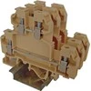 Eti Polam 003901243 Srieginė bėgelio jungtis 2,5 mm2 žalvaris, VS 2,5 NA 003901243