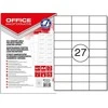 Etiketės Office Products A4 70x30mm baltos (100 vnt.)