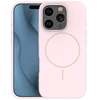 TFO Plonas silikoninis Mag dėklas, skirtas iPhone 12 / 12 Pro 6,1" šviesiai rožinis