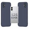 Telforceone Etteri Silikoninis dėklas, skirtas SAMSUNG GALAXY S25 EDGE, tamsiai mėlynas