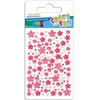 Euro Trade Rožinė Dekoratyviniai krištoliniai karoliukai CRAFT with FUN Rožinė Flowers, lipnūs