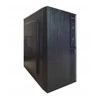EUROCASE dėklas MC MF-320B, Micro Tower, 1xUSB-C, 2xUSB 3.0, 2x audio, be šaltinio