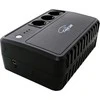 EUROCASE UPS EA200PRO + 600VA gryna sinusinė banga (3x zásuvka)