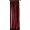 Naktinė užuolaida iš minkšto aksomo Eurofirany DIVA LINE RIA 140X270 cm, juosta/ tunelis/ kabliukai, 300 g/m2, spalva: tamsiai bordo