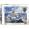 Eurographics Dėlionė 1000 vnt. - Marc Chagall: Le Bouquet de Paris
