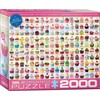 Eurographics Dėlionė 2000 vnt. - Šokoladiniai keksiukai