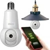 Engo Controls Kamera IP Engo ECAM-E27 - Smart kamera wewnętrzna, Wi-Fi, obrotowa, gwint E27, 4Mpx2-kierunkowy dźwięk (mikrofon i głośnik), śledzenie ruchu, micro SD
