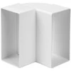 Ventiliacijos alkūnė EUROPLAST KLV, 110 x 55 mm, 90°