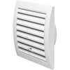 Ventiliacijos grotelės EUROPLAST ND10R D100, baltos