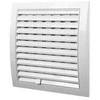 Ventiliacijos grotelės EUROPLAST ND10R D100, baltos