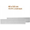 Durų ventiliacijos grotelės EUROPLAST VR459, 450 x 92 mm