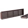Durų ventiliacijos grotelės EUROPLAST VR459B, 450 x 92 mm