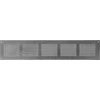 Ventiliacijos grotelės EUROPLAST MR5010ZN, 500 x 100 mm