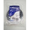 Plast. ventiliacijos grotelės EUROPLAST VR100M, D100, juodos