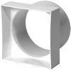Ventiliatorius Ventiliacijos tarpmovė EUROPLAST VA91, 100 x 100 mm, D100