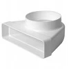Ventiliacijos alkūnė EUROPLAST KLD25 220 x 55mm D125 90°
