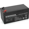 Europower 12V 3.6Ah akumuliatorius su gnybtais