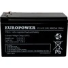 AKUMULIATORIUS 12V 9AH VRLA/EV9-12 T2 EUROPOWER EMU