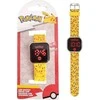Išmanusis laikrodis Pokemon Laikrodis LED su kalendarzem POK4320 geltona