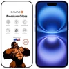 Evelatus Apsauginis stiklas Apple iPhone 16 Corning Gorilla Glass Anti-Static 3D Full Cover 10X Stronger Juodas EVEGL1610X