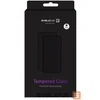 Evelatus Apsauginis stiklas Apple iPhone 16 Rubber Anti-Broken 3D Glass Full Cover Japan Glue Anti-Static Juodas EVEAPP16PLRG