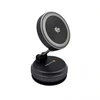 Evelatus Automobilinis laikiklis Qi2 25W Magnetic belaidis automobilinis įkroviklis – AutoSpring spiraling laido USB C į USB C jungtis 1,2 m Juodas (EVEUN25WMWCSCH)