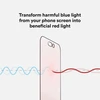 Evelatus BodyGuardz Raudona light Converter Glass - szkło ochronne su konwerterem światła niebieskiego do iPhone 17e / 16e / 14 / 13 Pro / 13 (BSLCA1400C024FS)