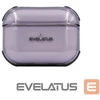 Evelatus Dėklas na ausinės Apple AirPods Pro TPU apsauginis dėklas permatomas Violetinė