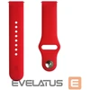Evelatus Dirželis 22mm Silicone Loop Watch Straps (S/M 110mm) Raudona (EVEAN22SWR)