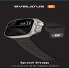Evelatus Siksniņa Watch 38/40/41 Sport Silicone Loop Anthracite Gray EVEAPP38SSLAG