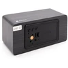 Evelatus EMC01 Digitāls Koka kubs Pulkstenis Modinātājs uzrāda mitrumu temperatūru + USB lādētājs Melna