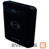 Evelatus EPB05 10000mAh Power Bank X2 USB / Micro USB-C Lightning + 10W bezvadu uzlādētājs Melns