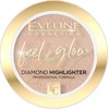 Eveline Cosmetics Feel the Glow Diamond Highlighter 02 Beach Glow, 4,2 g