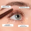 Eveline Cosmetics Better Tubing 30H ilginantis tušas blakstienoms Ruda 7 ml