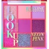 Eveline Cosmetics Look Up akių šešėlių paletė (neoninė) Neoninė Rožinė, 10,8 g
